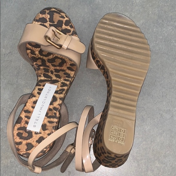 New in box Stella Maccartney platform sandals - cheeta - Picture 2 of 8